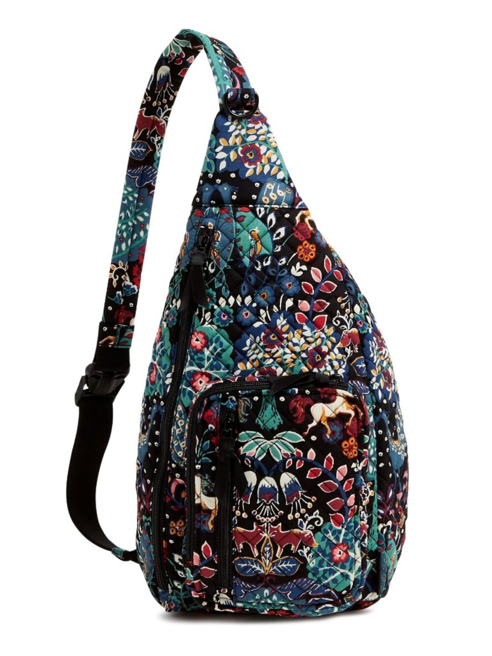 Vera Bradley Cotton Sling Backpack - Enchantment NWOT